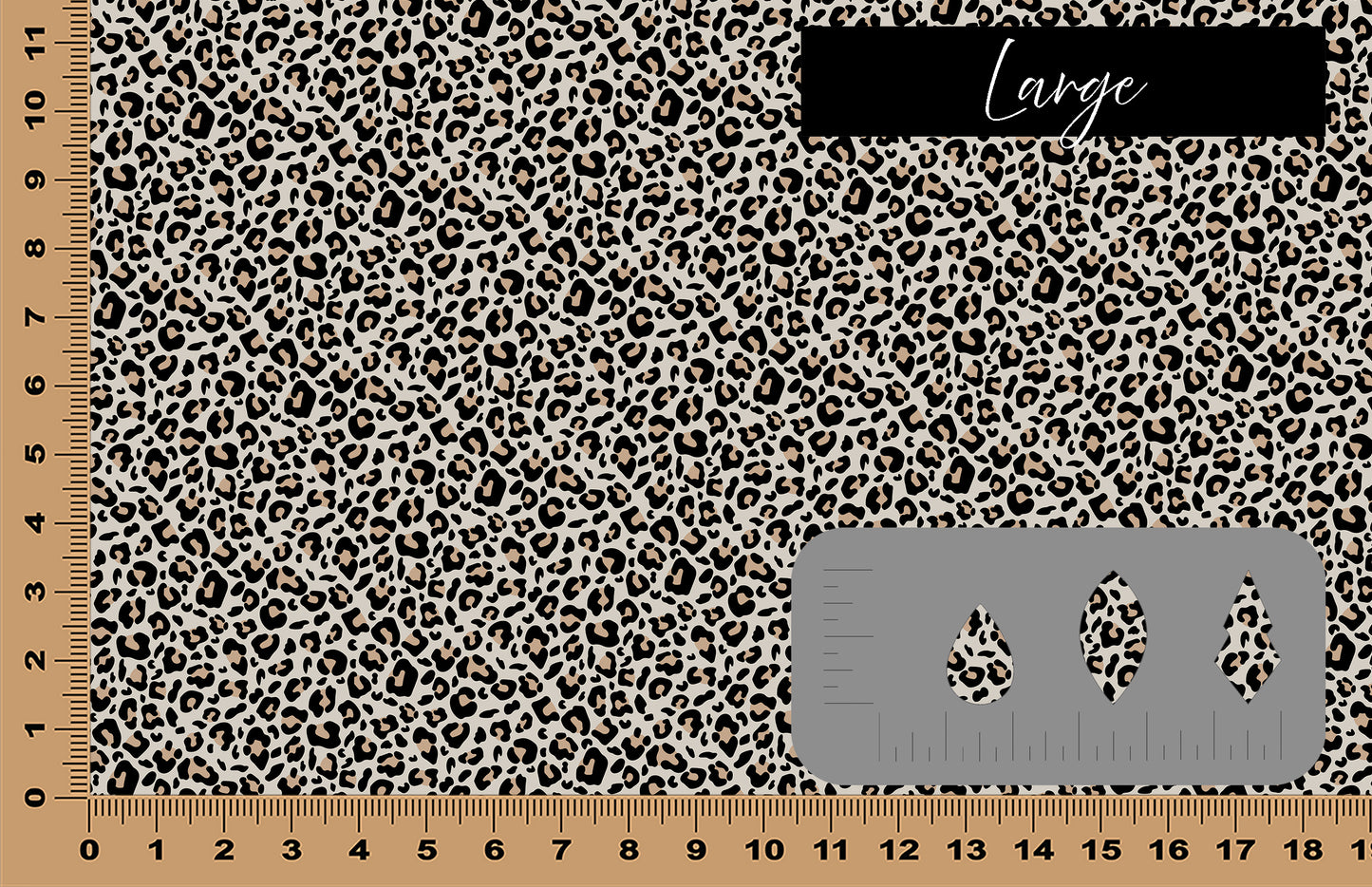 DecoCraft - Animals, Birds, & Bugs - Leopard Print