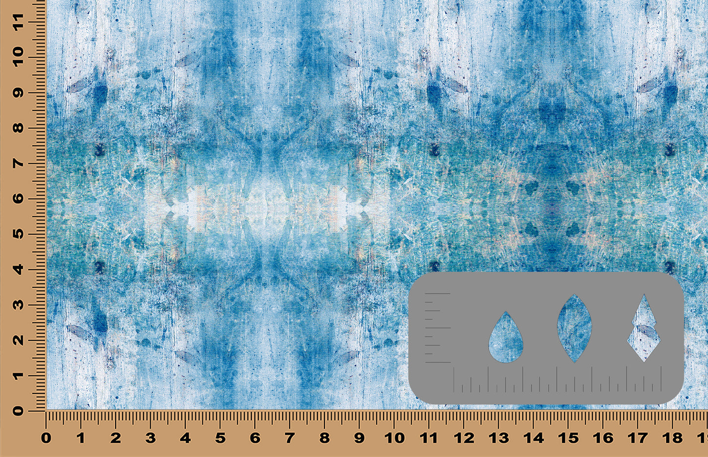 DecoCraft - Cherokee Rose - Style Sheet - Earthy Grunge - Blue