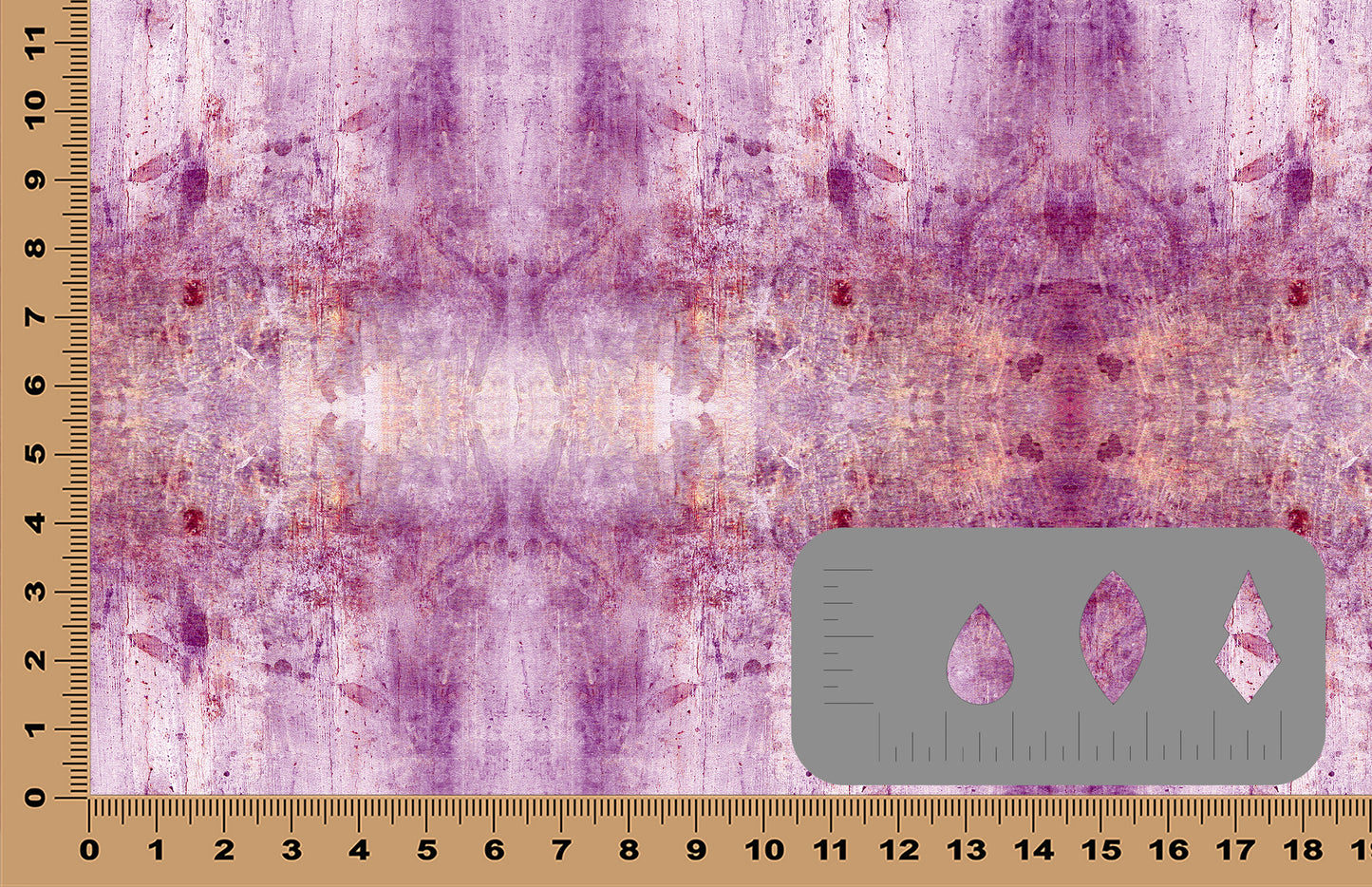 DecoCraft - Cherokee Rose - Style Sheet - Earthy Grunge - Purple