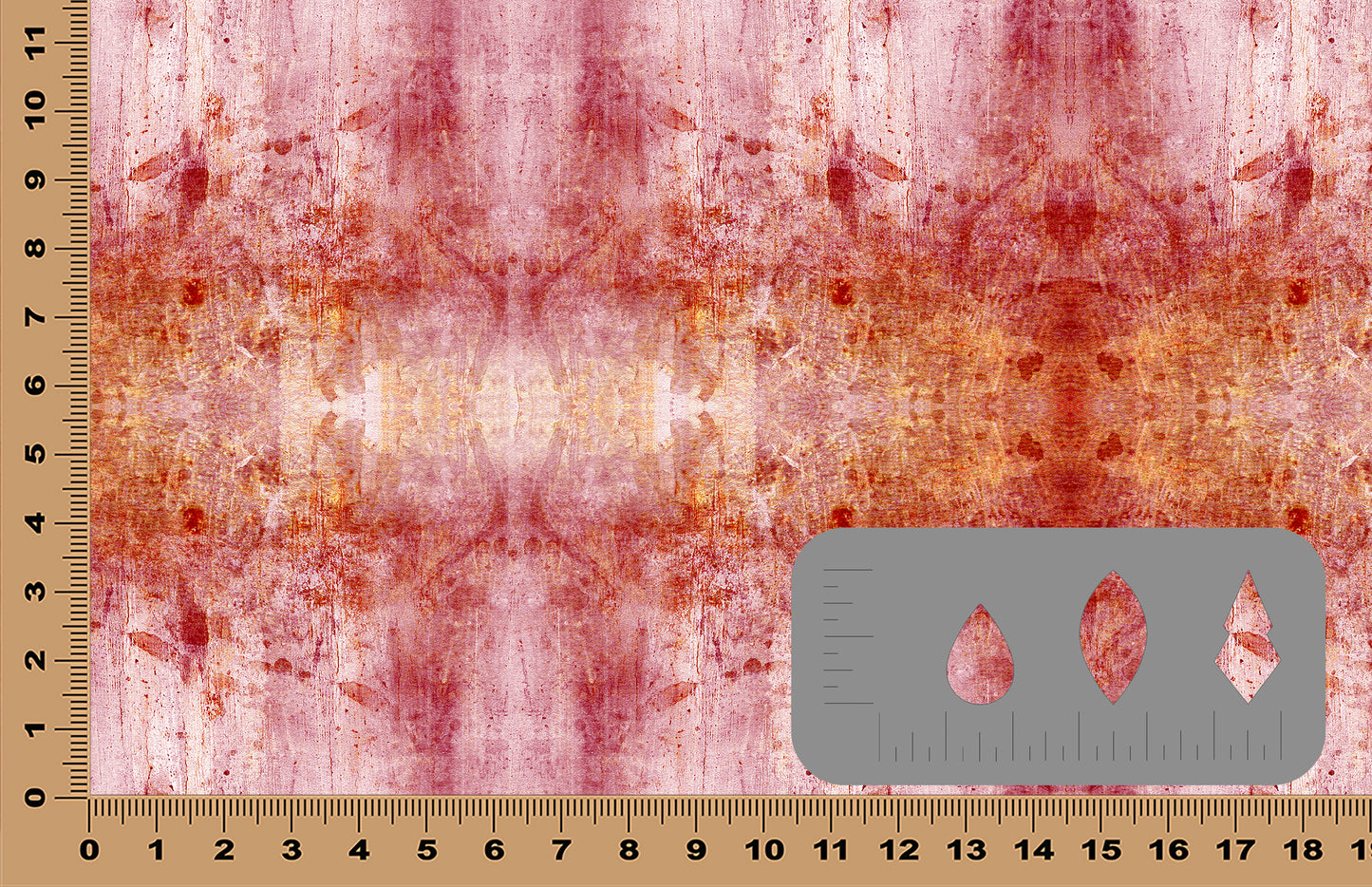 DecoCraft - Cherokee Rose - Style Sheet - Earthy Grunge - Red
