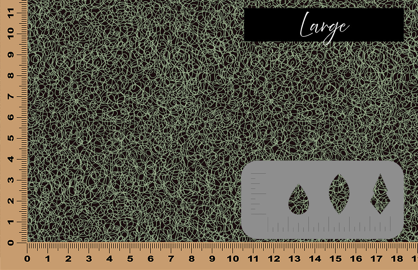 DecoCraft - Halloween - Abstract Squiggles