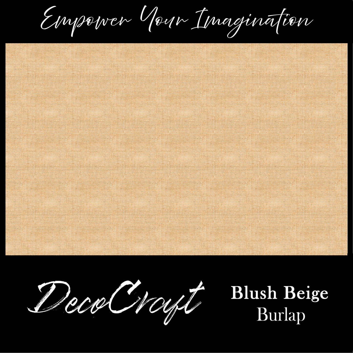 DecoCraft - Textures - Heathered Burlap - Blush Beige