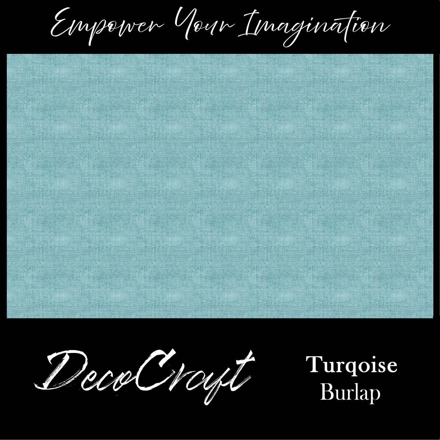 DecoCraft - Textures - Heathered Burlap - Turquoise