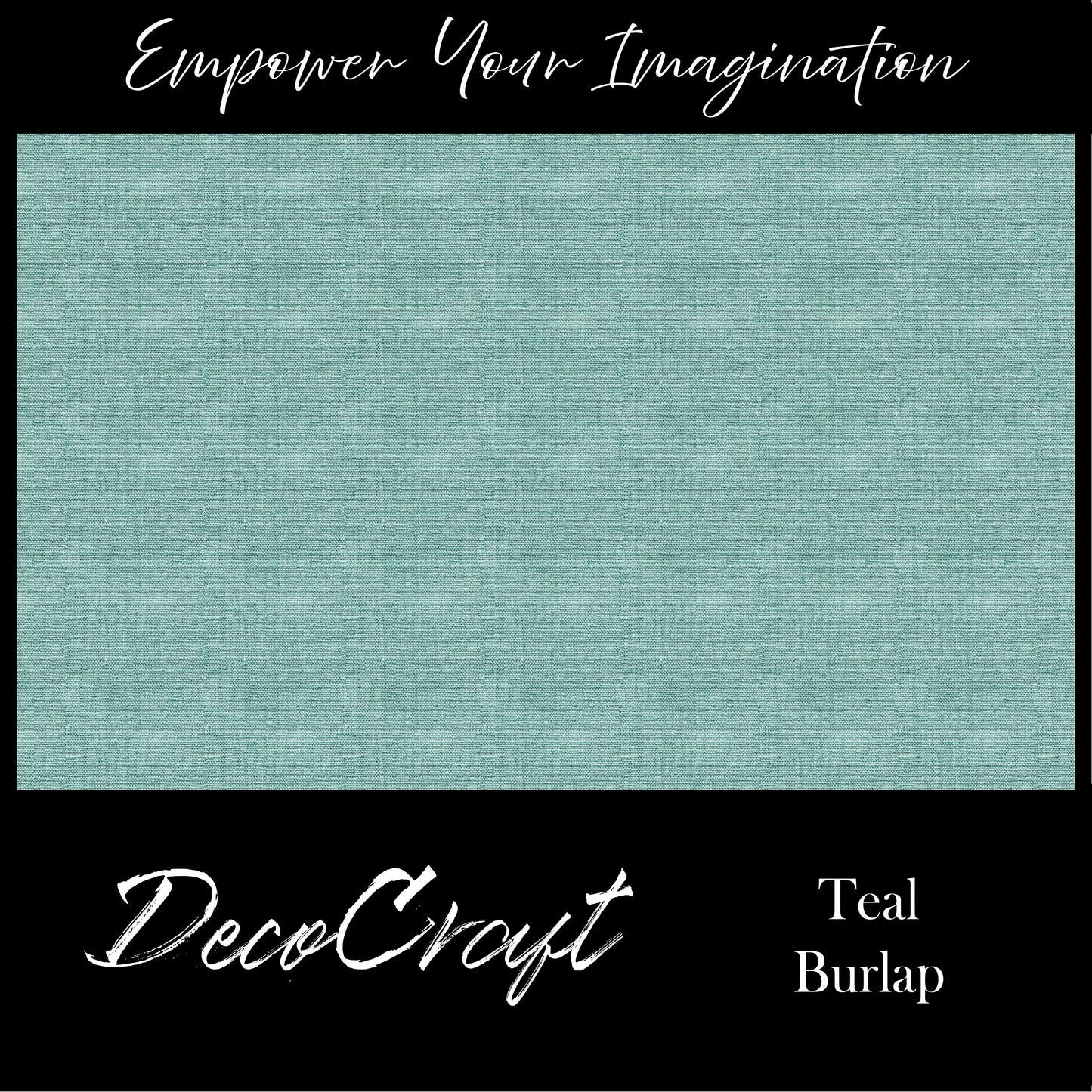 DecoCraft - Textures - Heathered Burlap - Teal