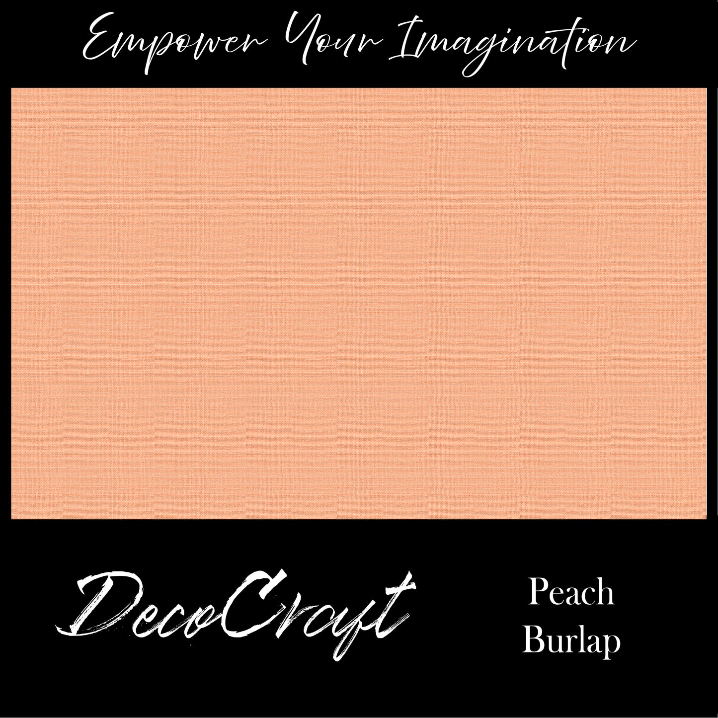 DecoCraft - Textures - Burlap Solids - Peach