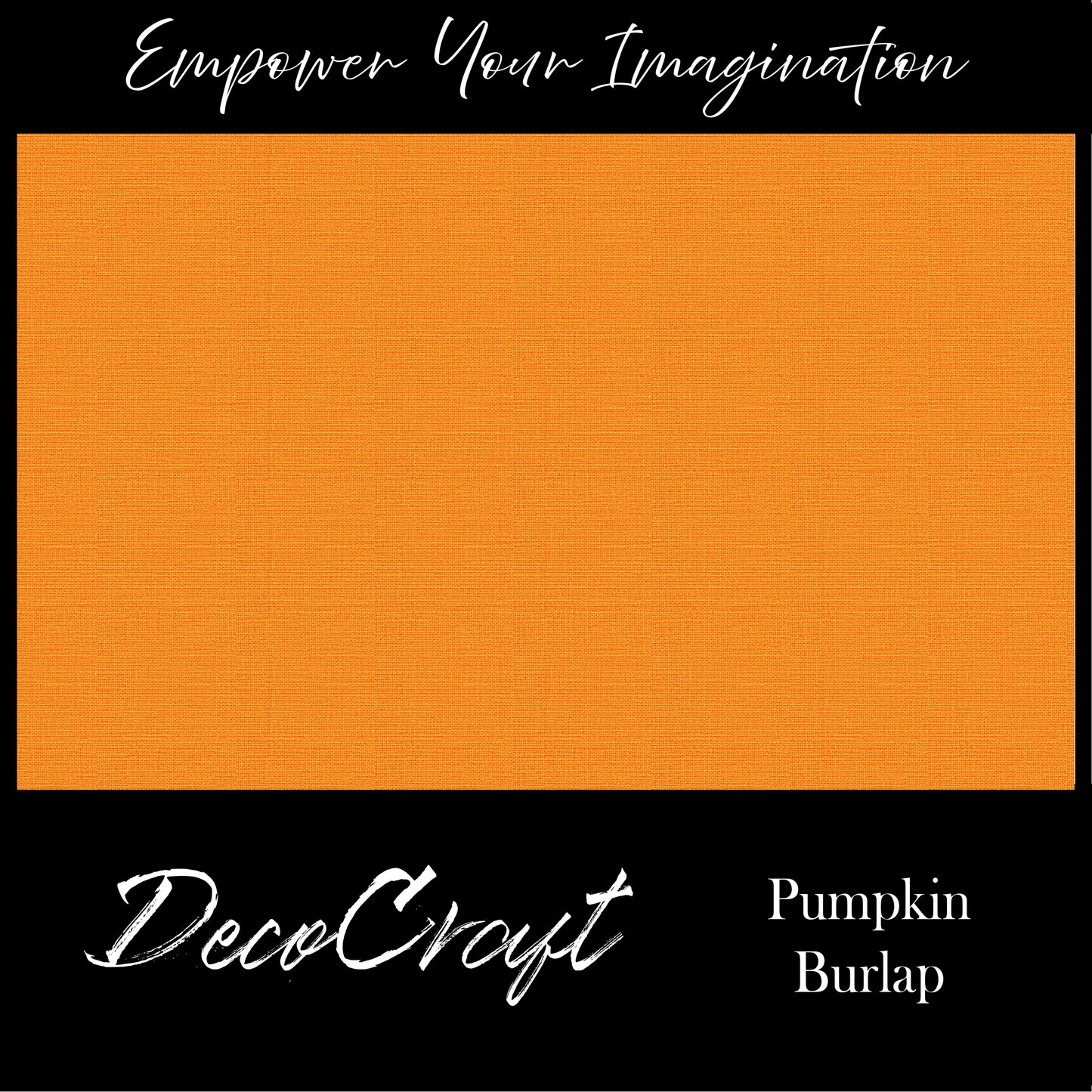 DecoCraft - Textures - Burlap Solids - Pumpkin