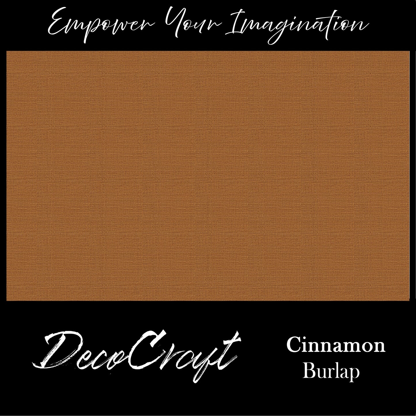 DecoCraft - Textures - Burlap Solids - Cinnamon