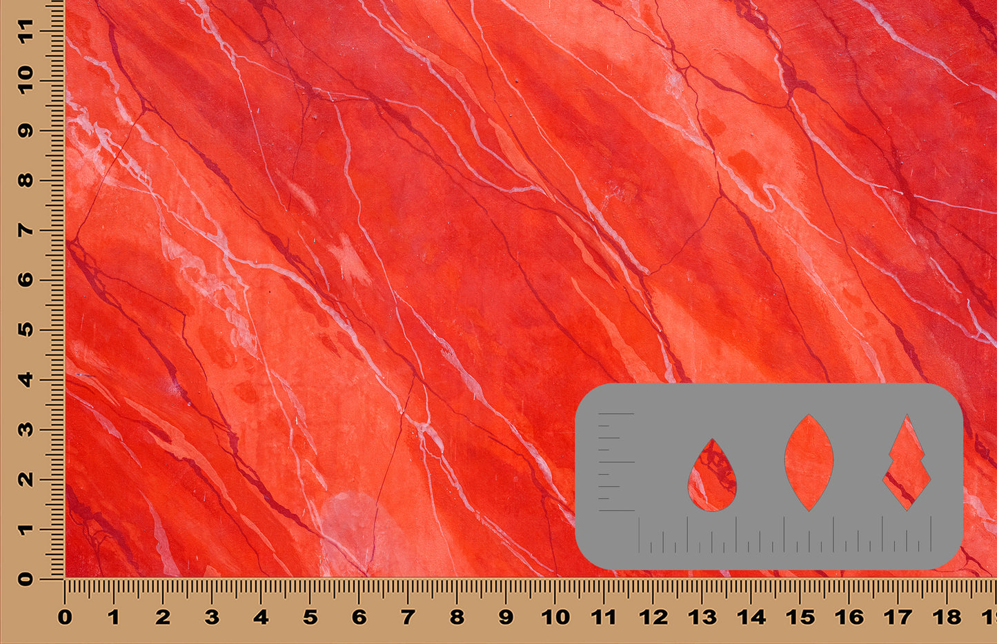 DecoCraft - Cherokee Rose - Style Sheet - Red Stone