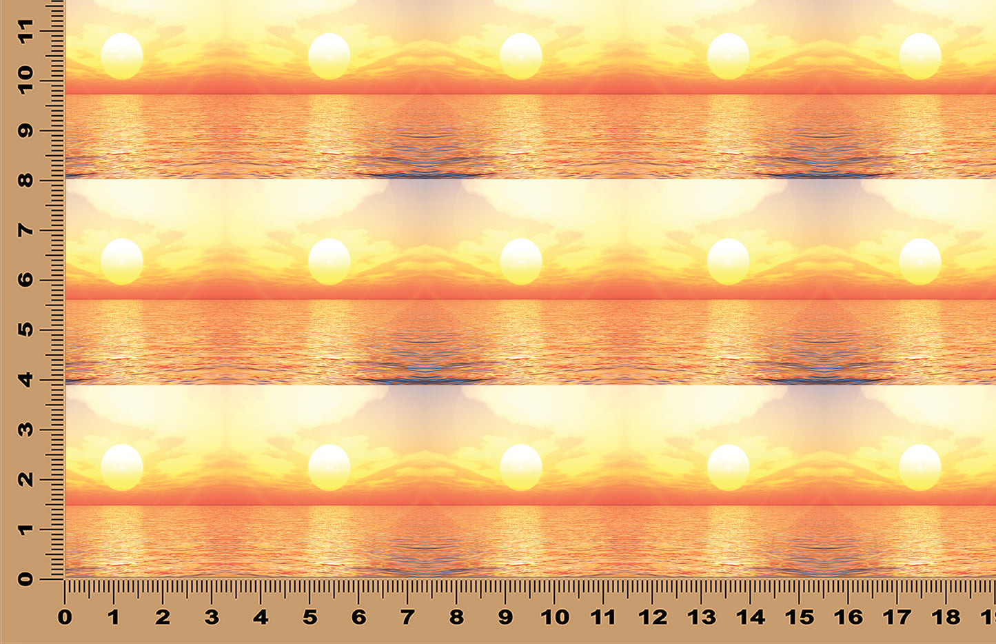 DecoCraft - Cherokee Rose - Style Sheet - Multi Ocean Sunset