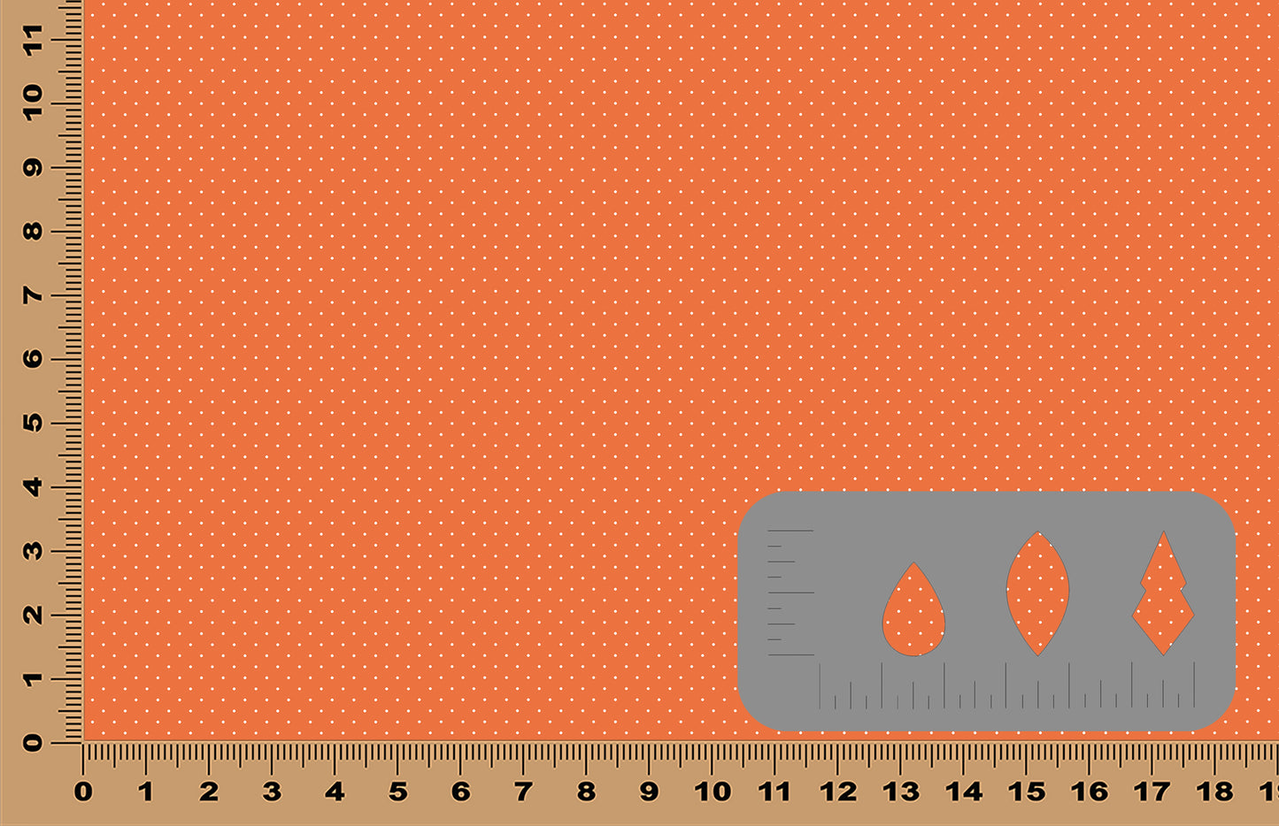 DecoCraft - Polka Dots - Pumpkin Dots