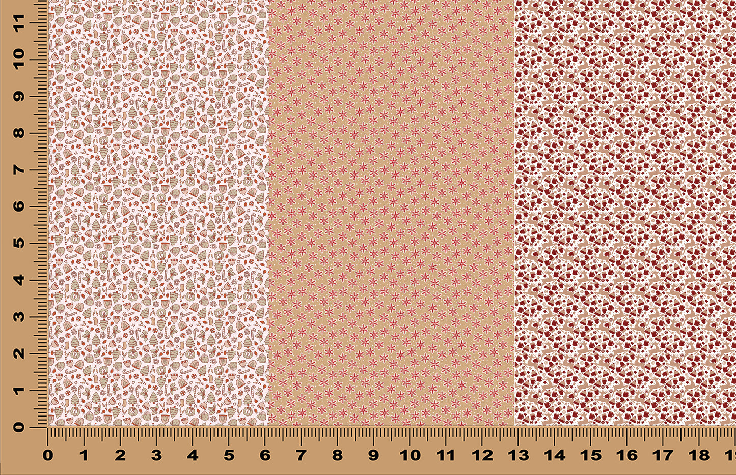 DecoCraft - Trios - Beige Christmas Trio