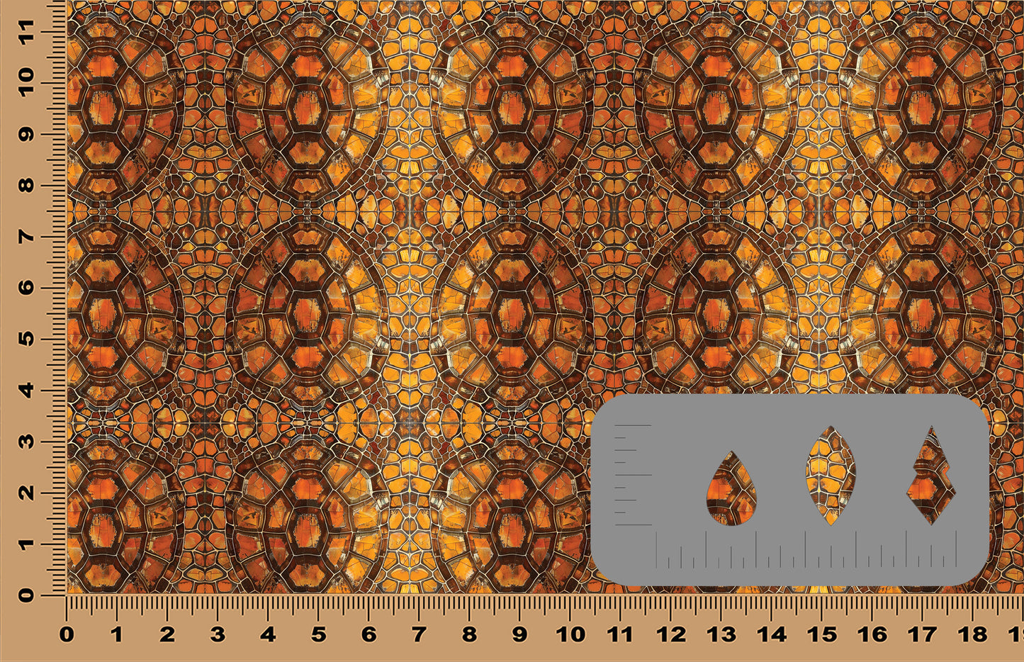 DecoCraft - Animals, Bugs, & Birds - Tortoise Shell Mosaic