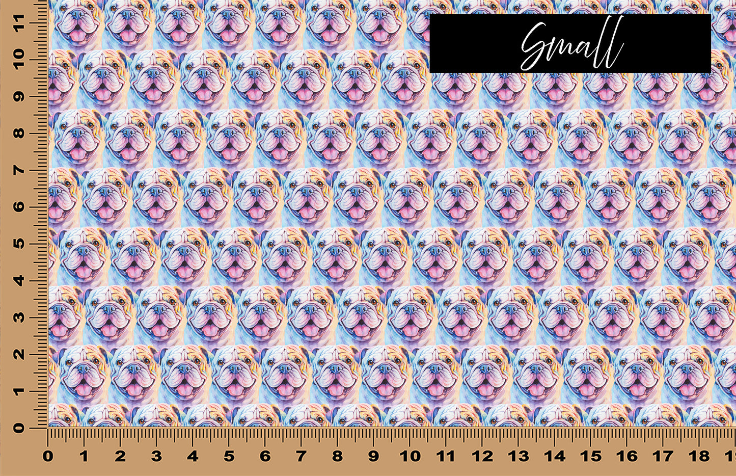 DecoCraft - Cherokee Rose - Style Sheet - Watercolor Bulldog