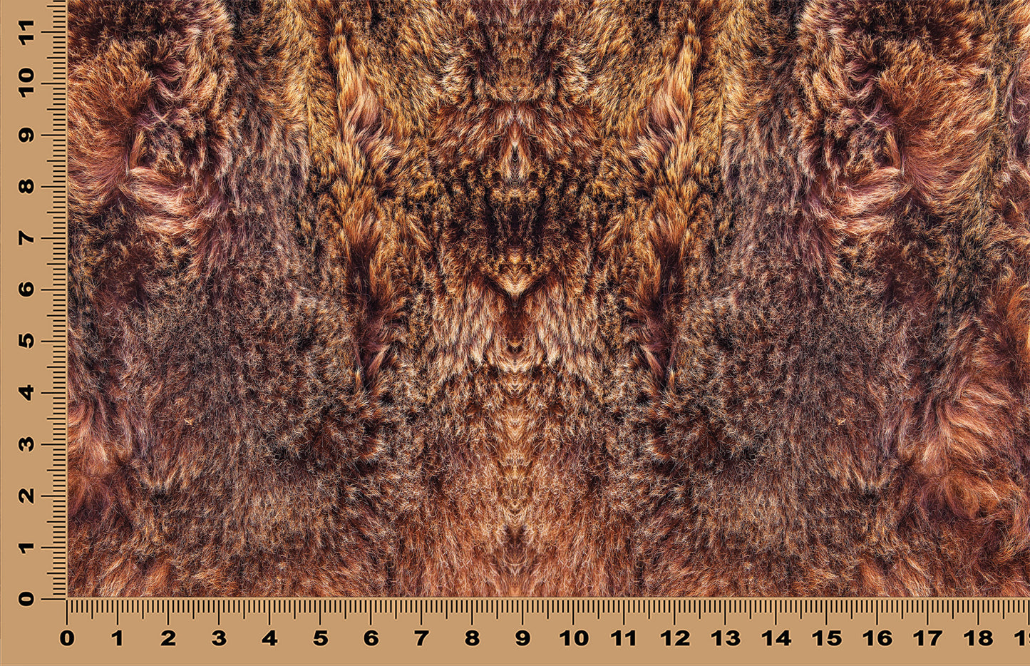 DecoCraft - Cherokee Rose - Style Sheet - Wiry Fur - Brown & Gray