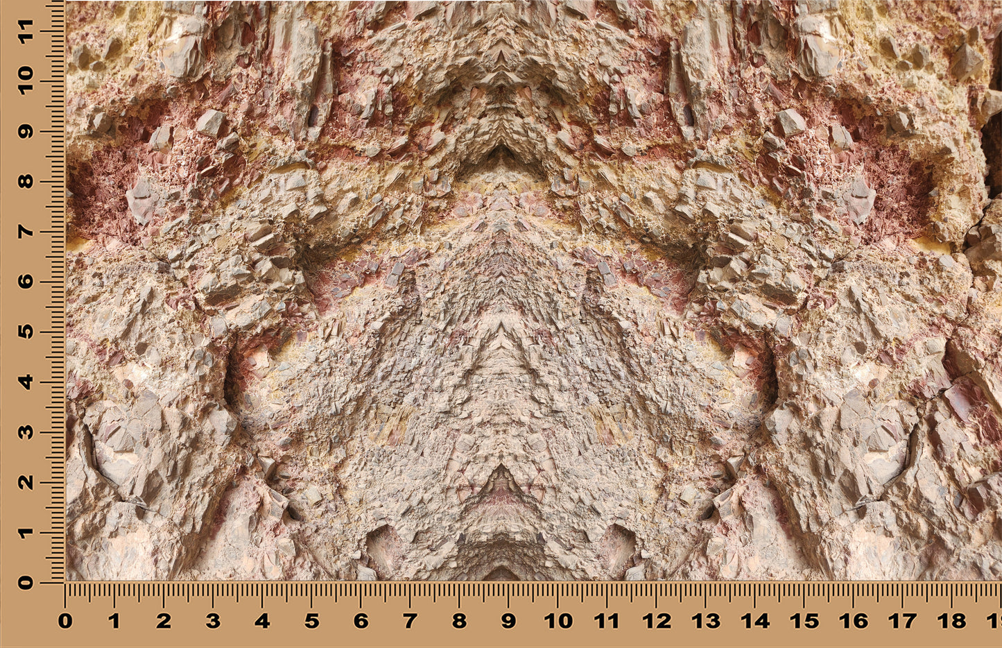 DecoCraft - Photo-astic Textures (Flat) - Cave Dwellings Natural Stone