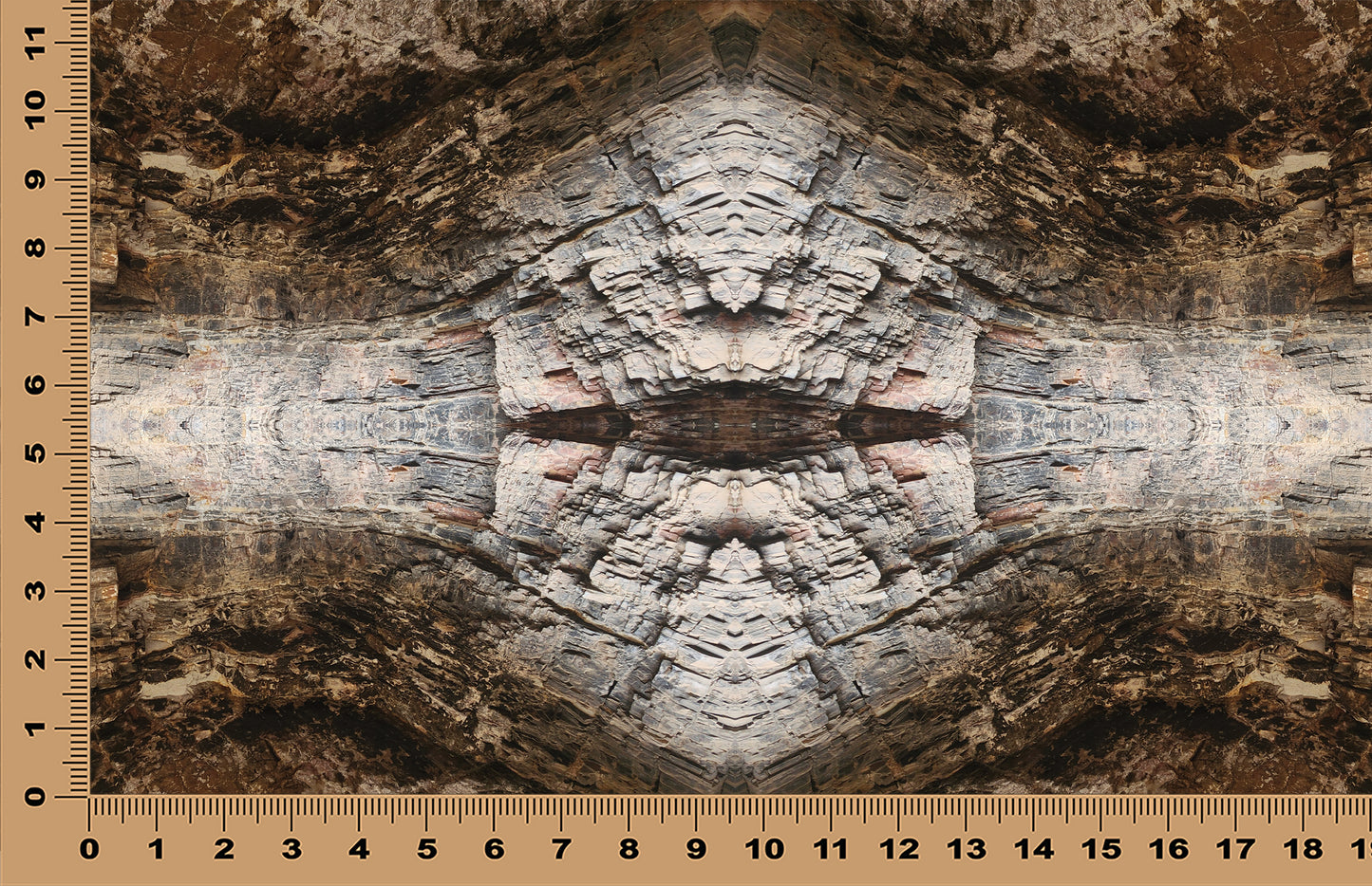 DecoCraft - Photo-astic Textures (Flat) - Cave Dwellings Kaleidoscope II