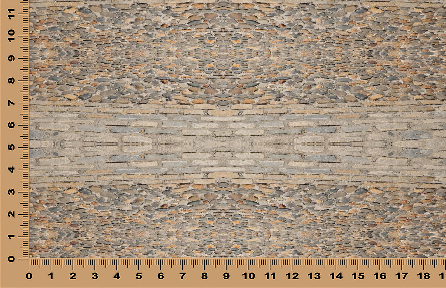 DecoCraft - Photo-astic Textures (Flat) - Stone Path Kaleidoscope