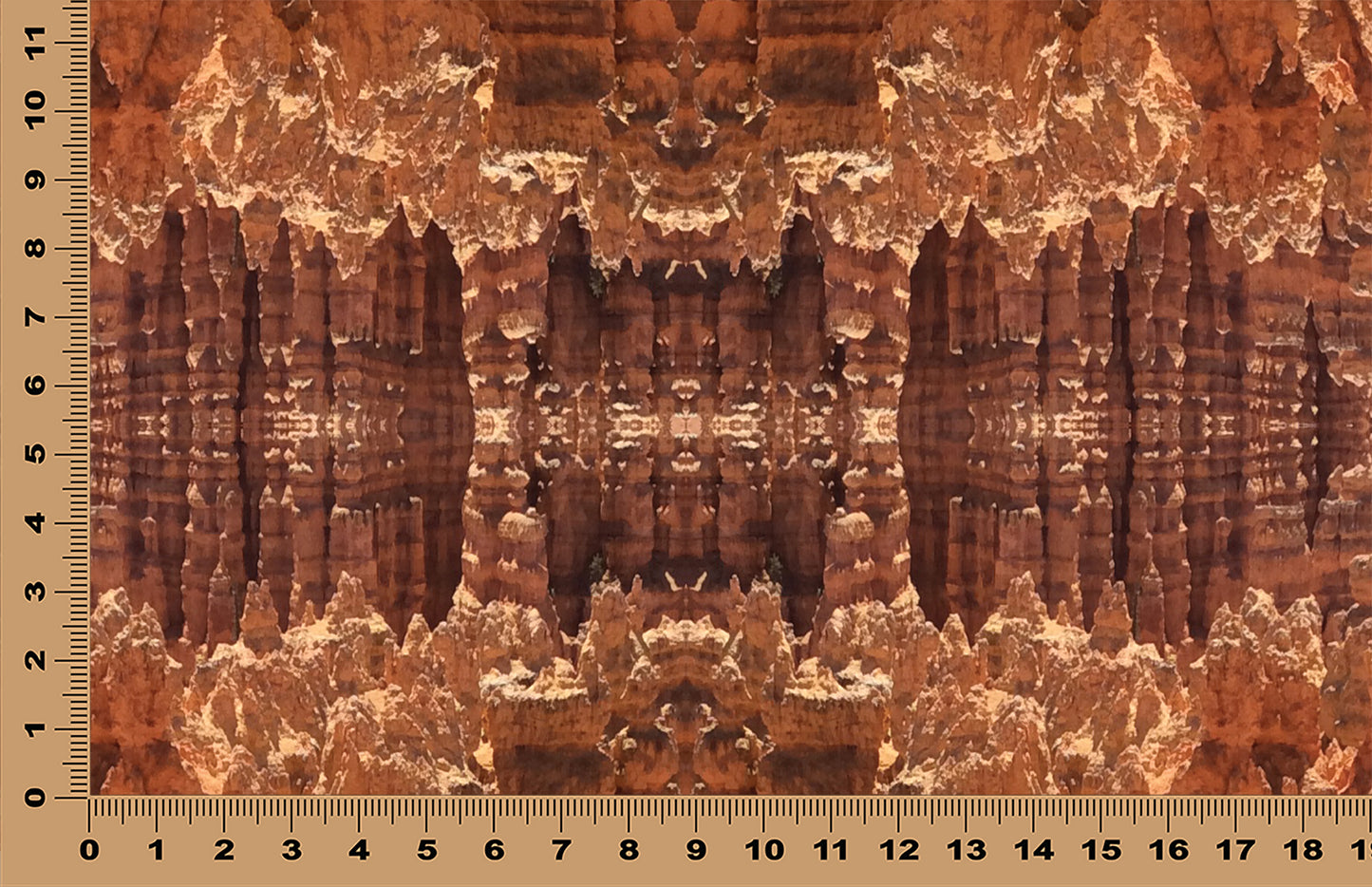 DecoCraft - Photo-astic Textures (Flat) - Bryce Canyon Mirrored