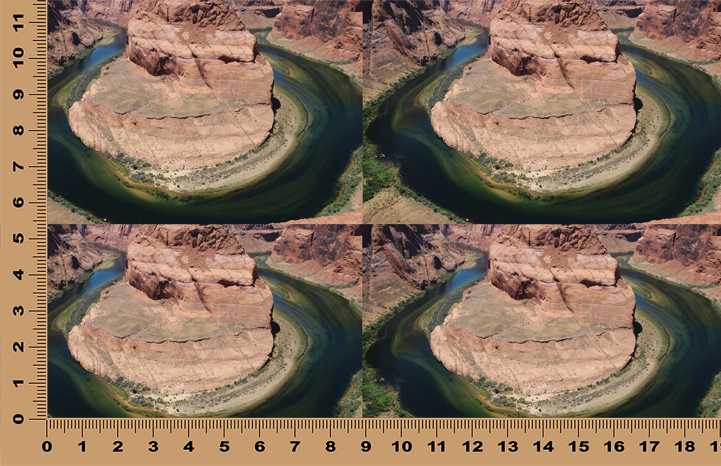 DecoCraft - Photo-astic Textures (Flat) - Grand Canyon Horseshoe Bend - Multiple sizes available (Copy)