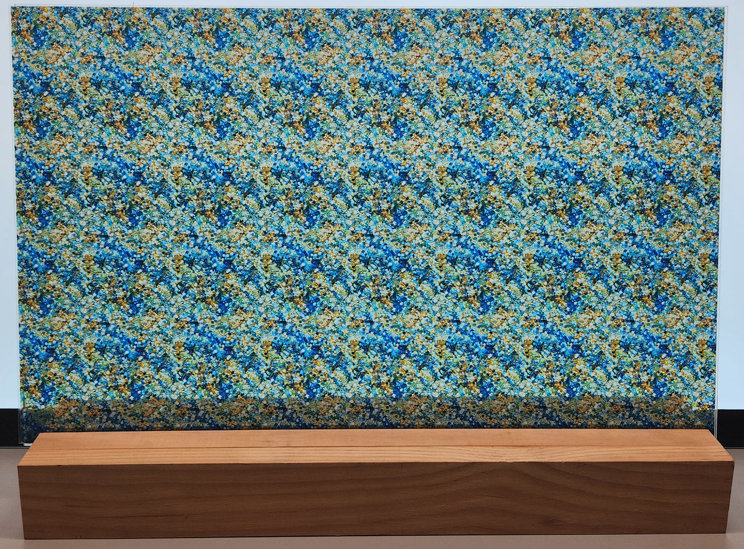 DecoCraft - Iridescent Collection - Sparkling Tides - Blue Green Chunky Glitter