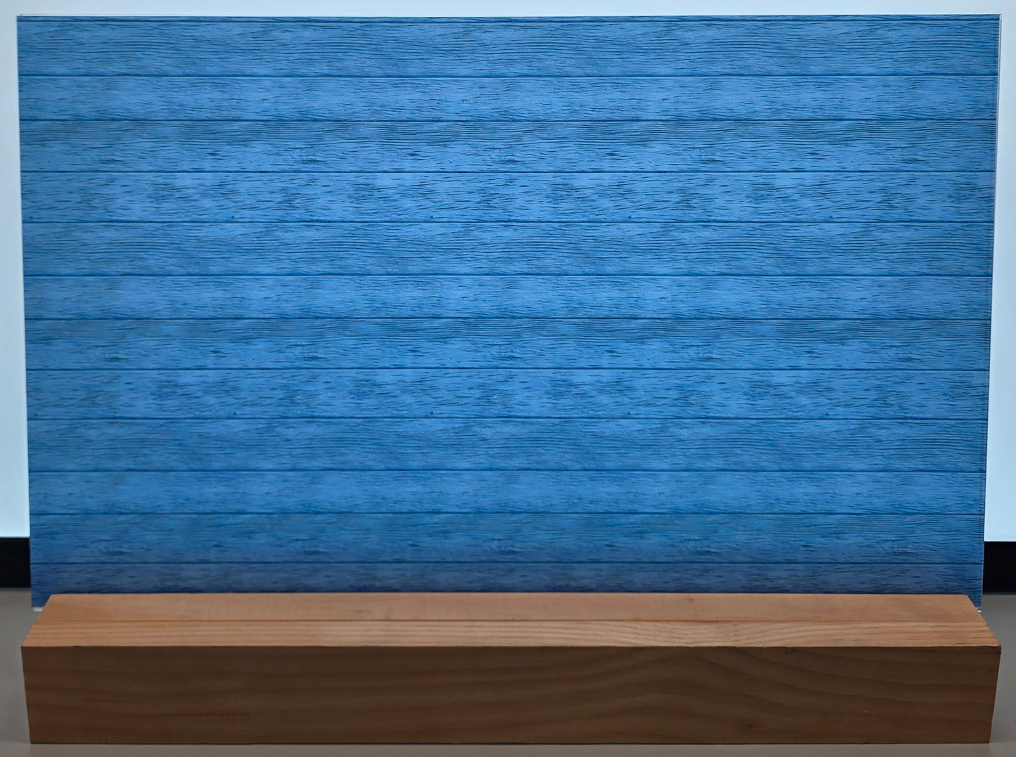 DecoCraft - Slatted Wood Collection - Royal Blue
