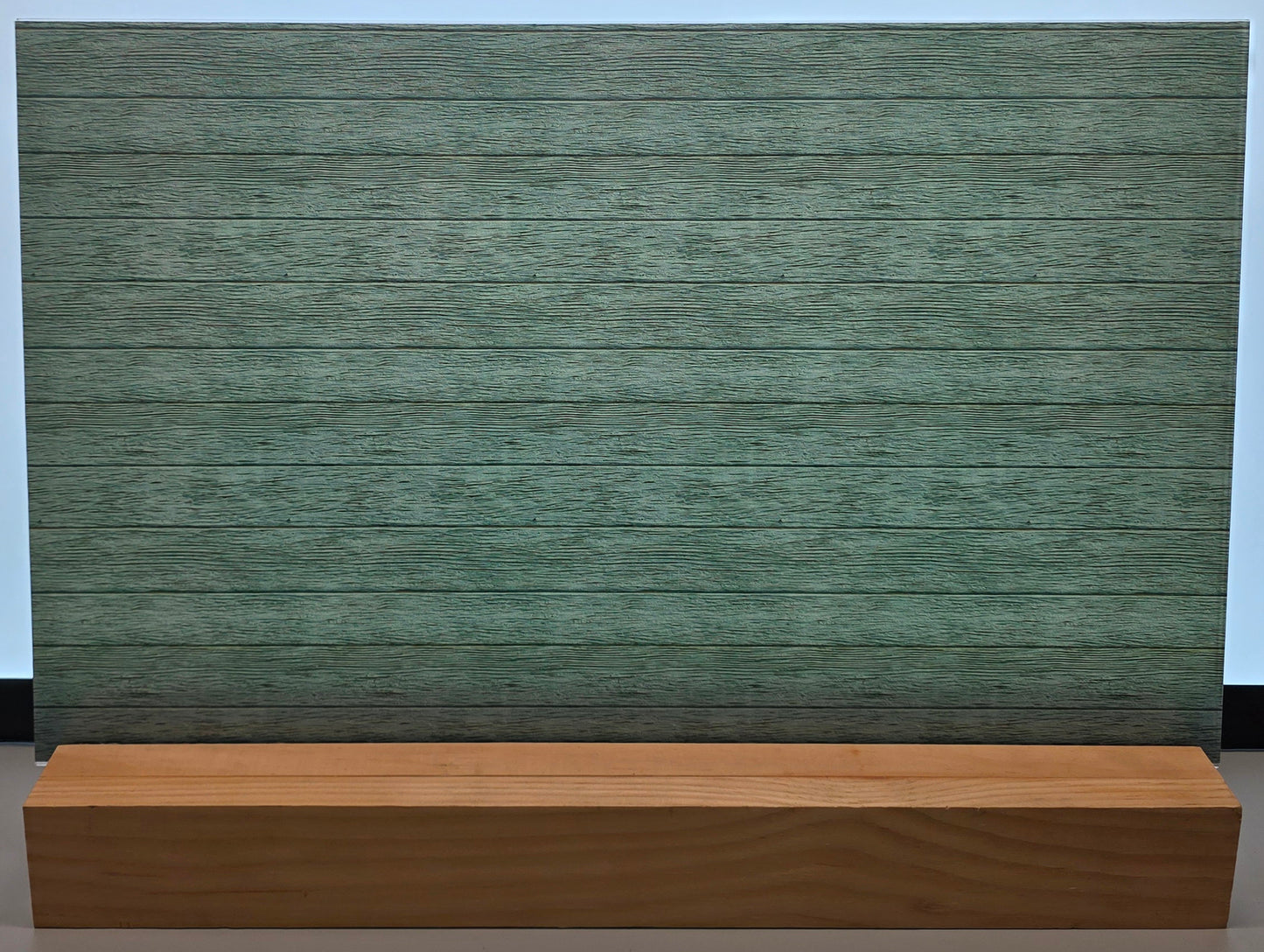 DecoCraft - Slatted Wood Collection - Forest Green