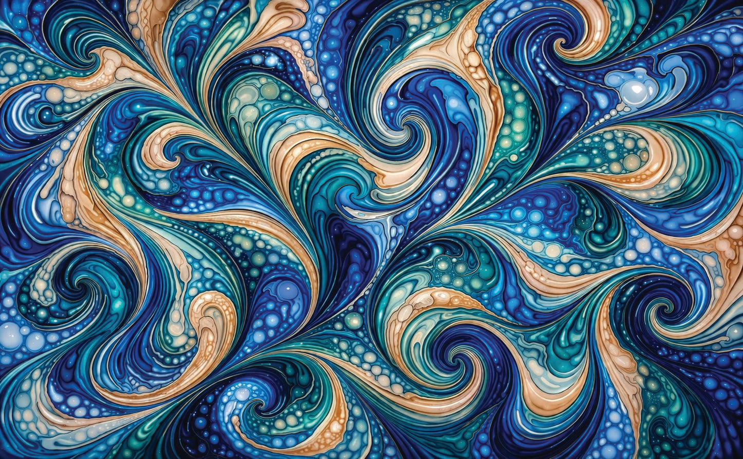DecoCraft - Studio 1375 - Luminous Tides - Ocean Current Glow