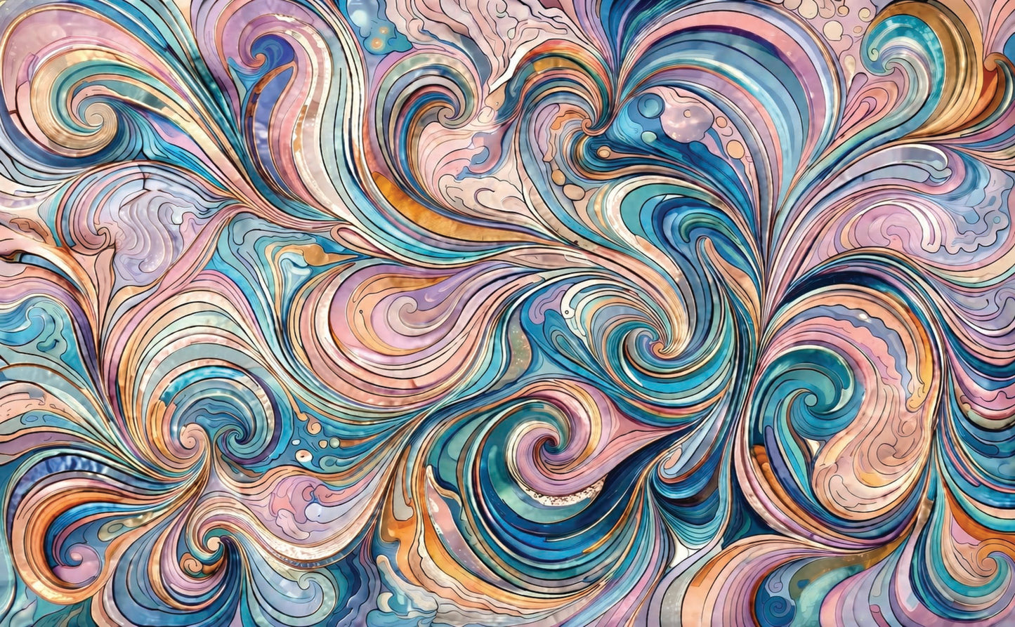 DecoCraft - Studio 1375 - Luminous Tides - Pastel Current Elegance