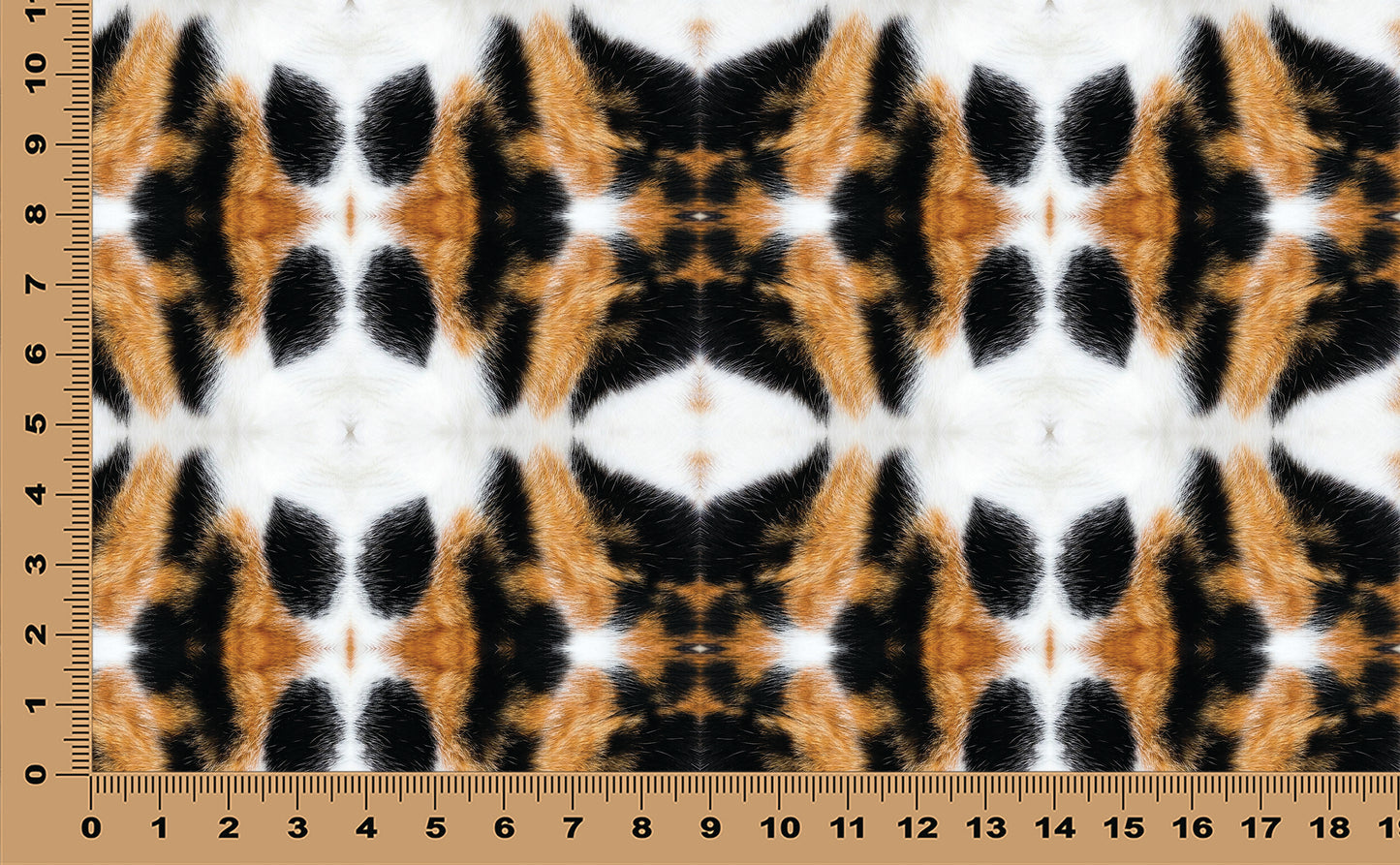 DecoCraft - Textures (Flat) Cat Fur - Calico