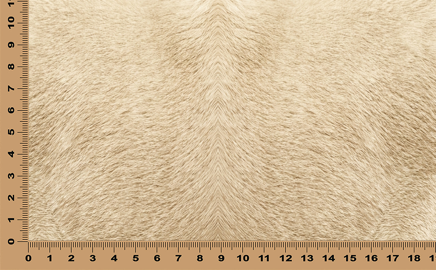 DecoCraft - Textures (Flat) Short Fur - Cream