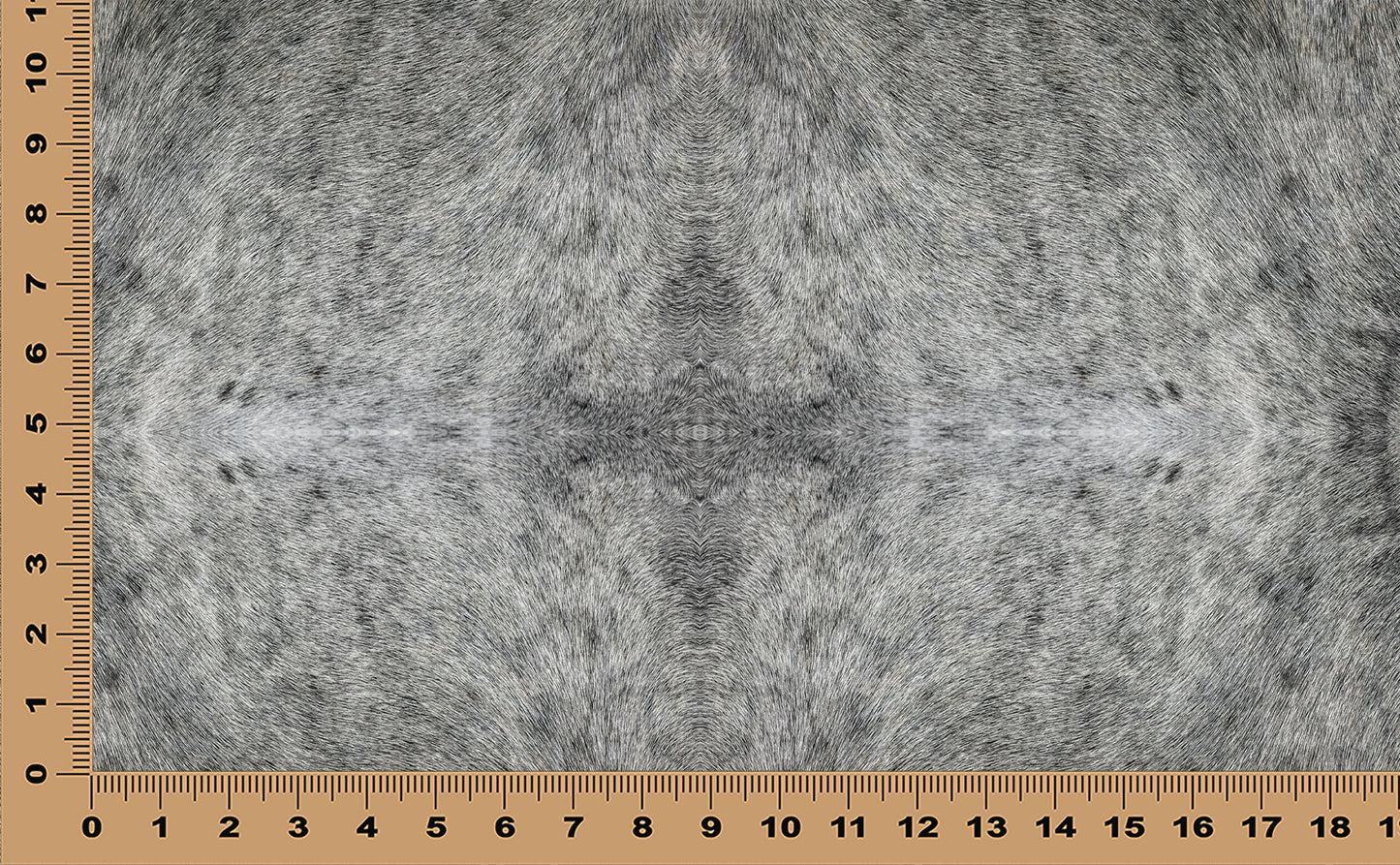 DecoCraft - Textures (Flat) Speckled Fur - Gray