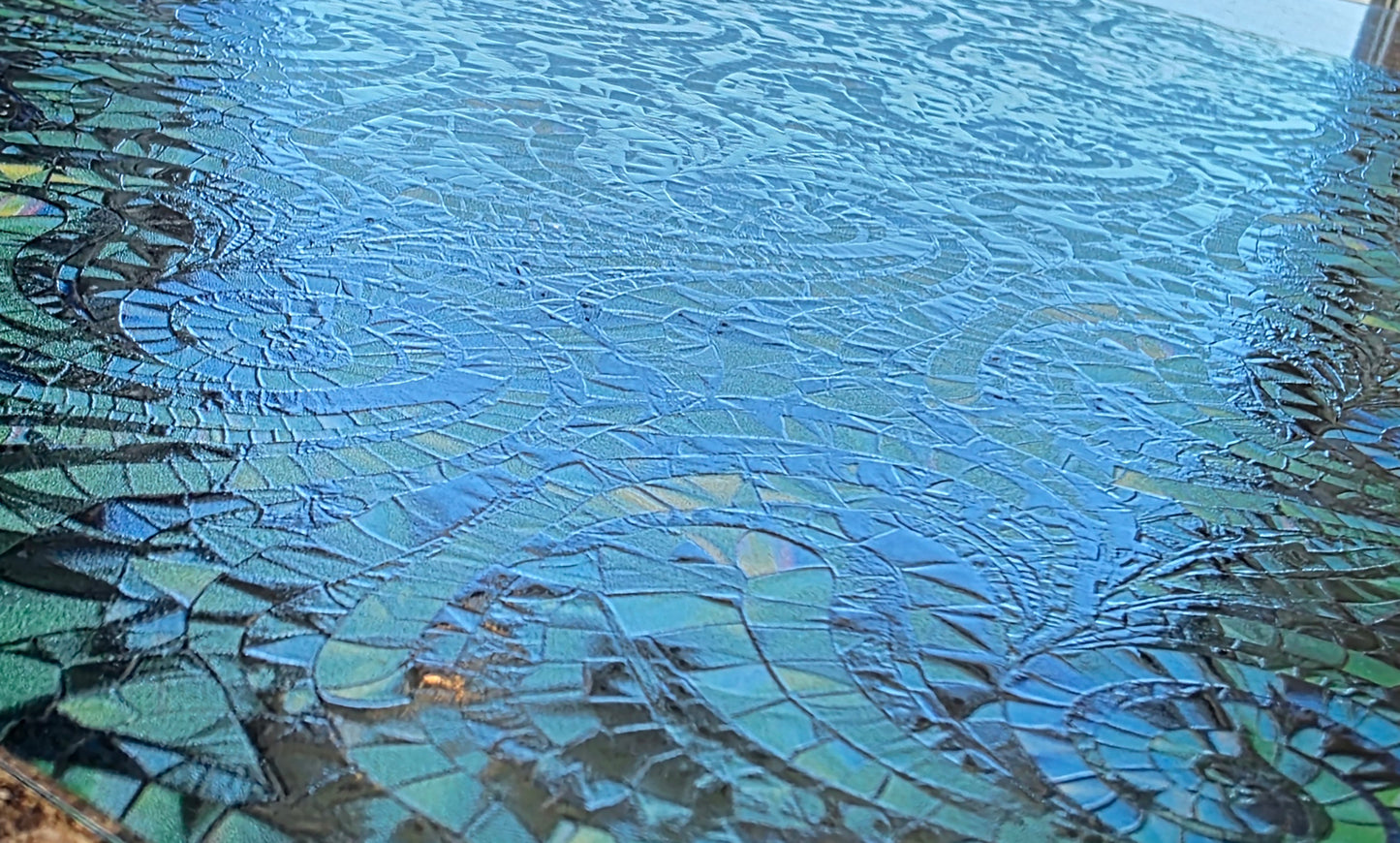 DecoCraft - Iridescent Collection - Electric Wurl - Green