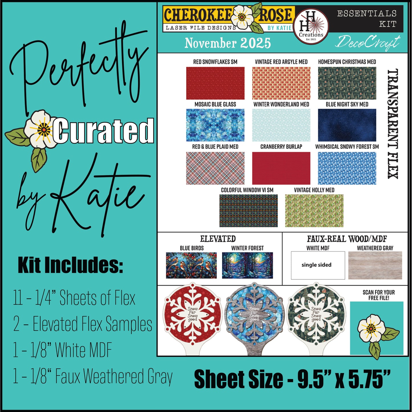 DecoCraft - Cherokee Rose - Katie's Mega Essentials Kit - Nov 2025