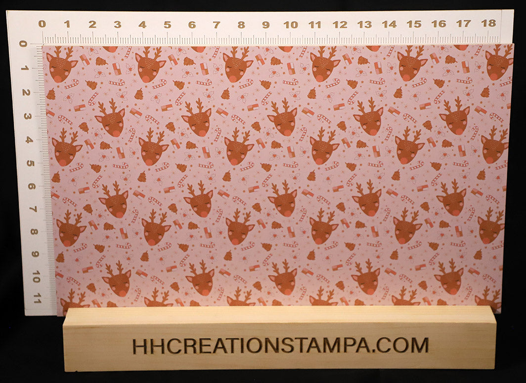 DecoCraft Christmas - Retro - Christmas Reindeer