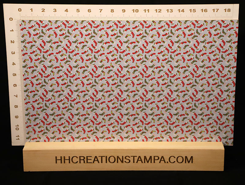 DecoCraft Christmas - Red and Green Stockings