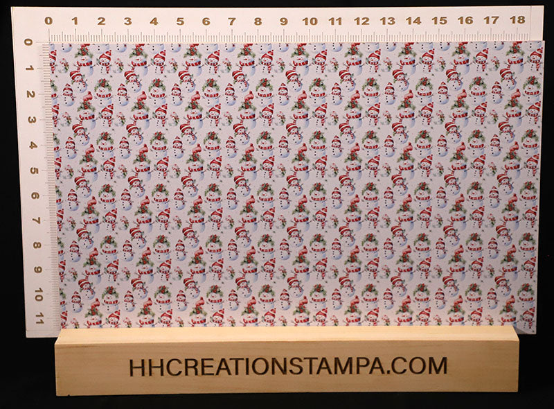 DecoCraft Christmas - Snowmen - Watercolor Snowmen