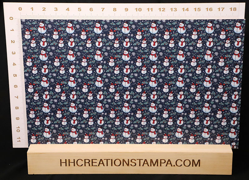 DecoCraft Christmas - Snowmen - Holly Jolly Snowmen