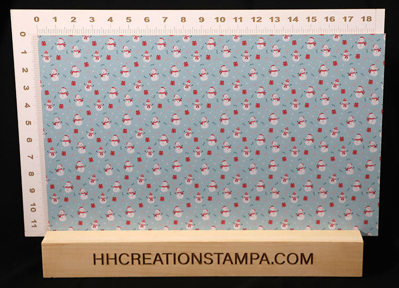 DecoCraft Christmas - Snowmen - Candy Cane Snowmen