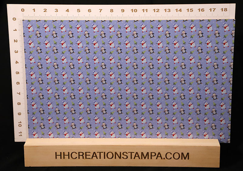 DecoCraft Christmas - Snowmen - Light Blue Snowmen and Friends