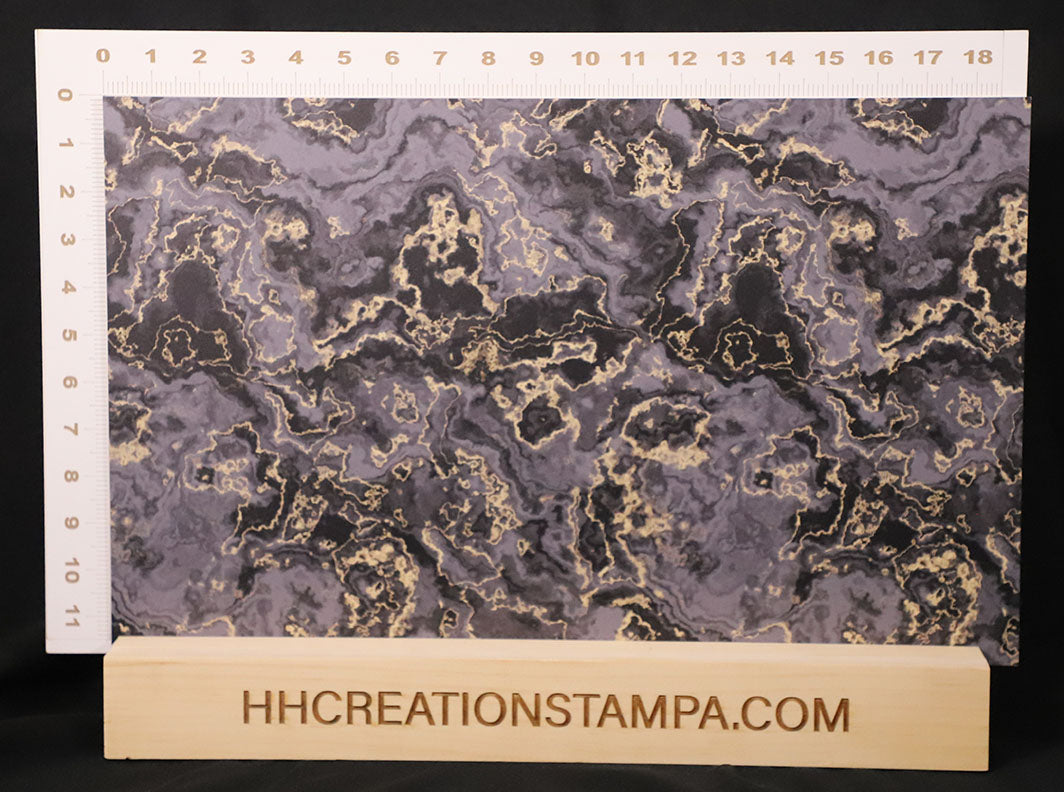 DecoCraft - Marble - Gray & Gold