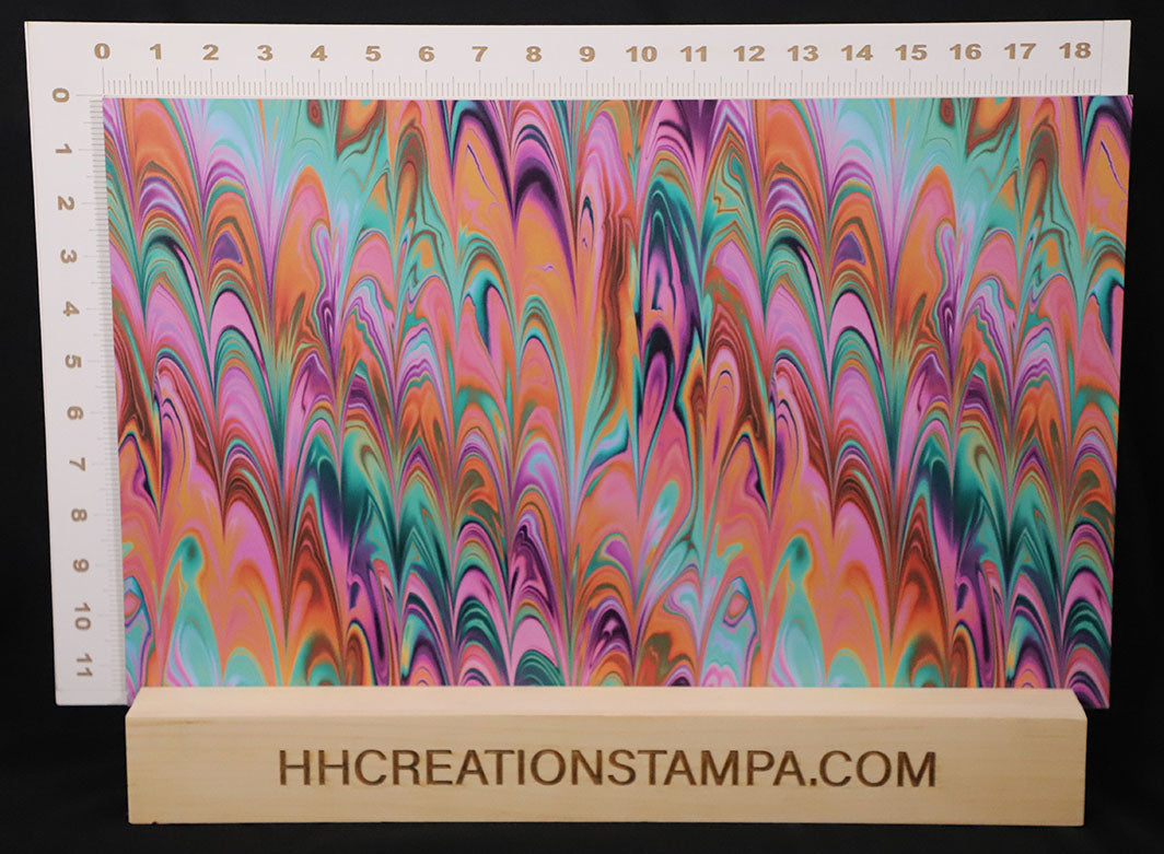 DecoCraft - Marble - Groovy Neon IV