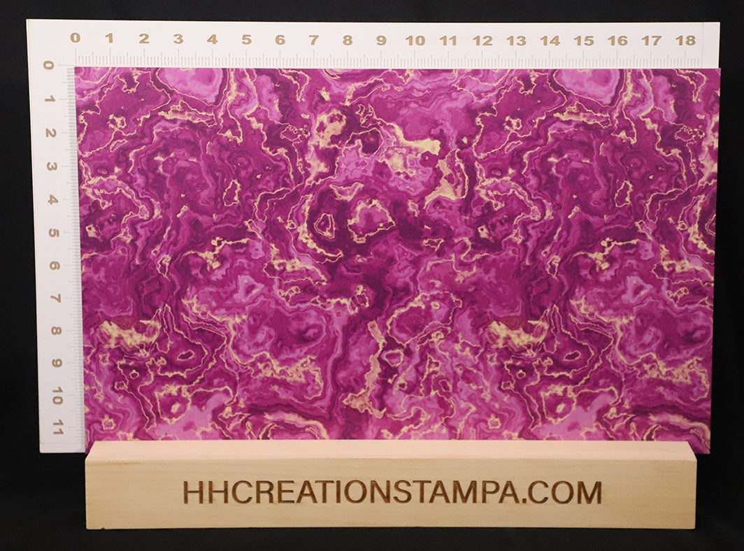 DecoCraft - Marble - Fuchsia