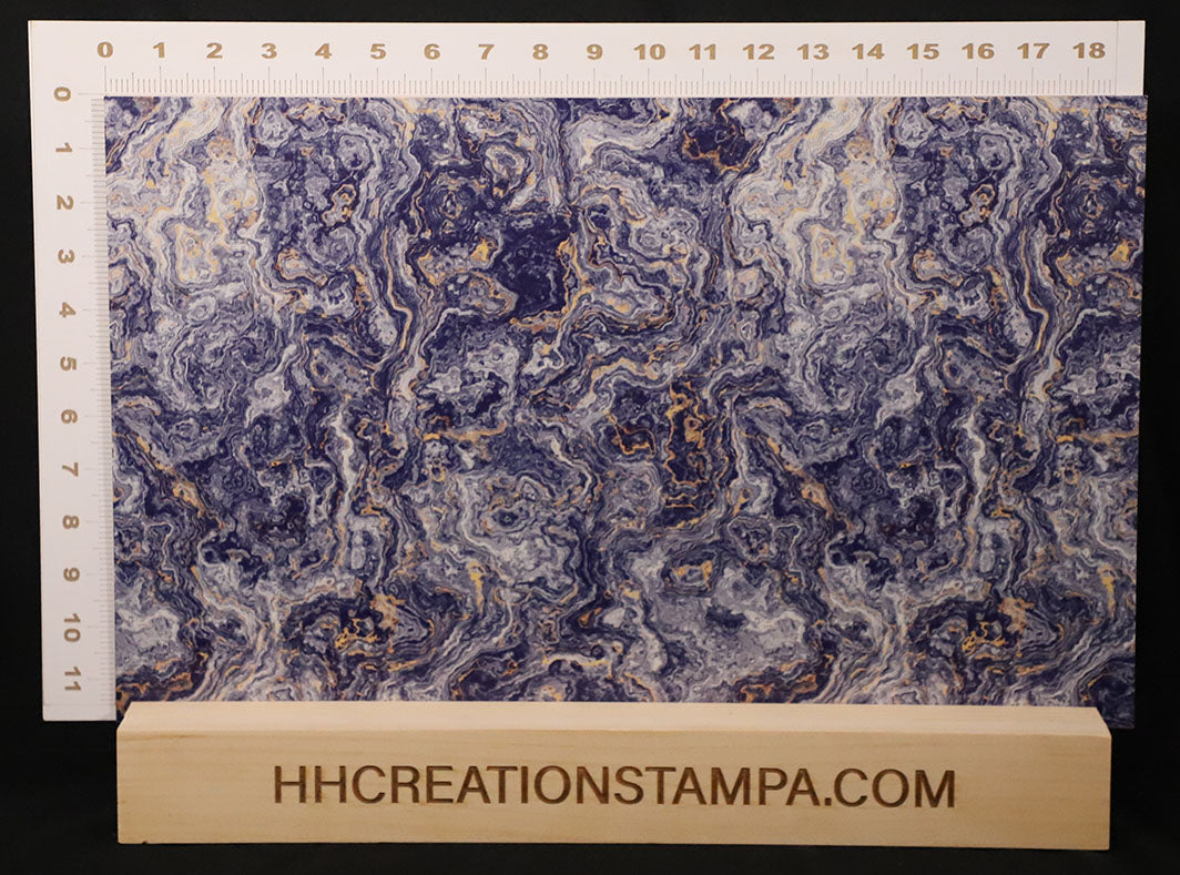 DecoCraft - Marble - Blue and Gray