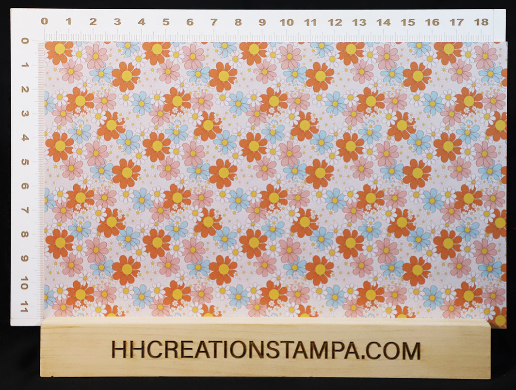 DecoCraft - Flowers & Greenery - Retro Blooms