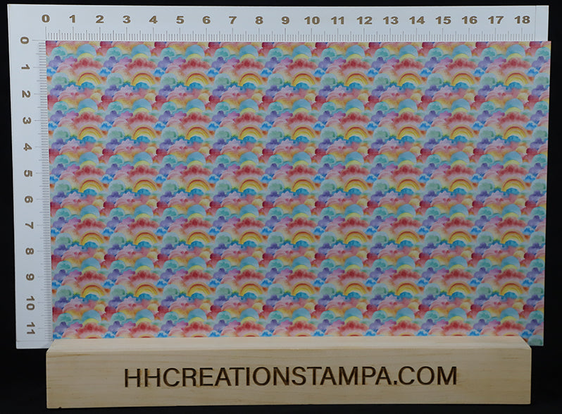 DecoCraft - Landscapes & Skies - Watercolor Rainbows