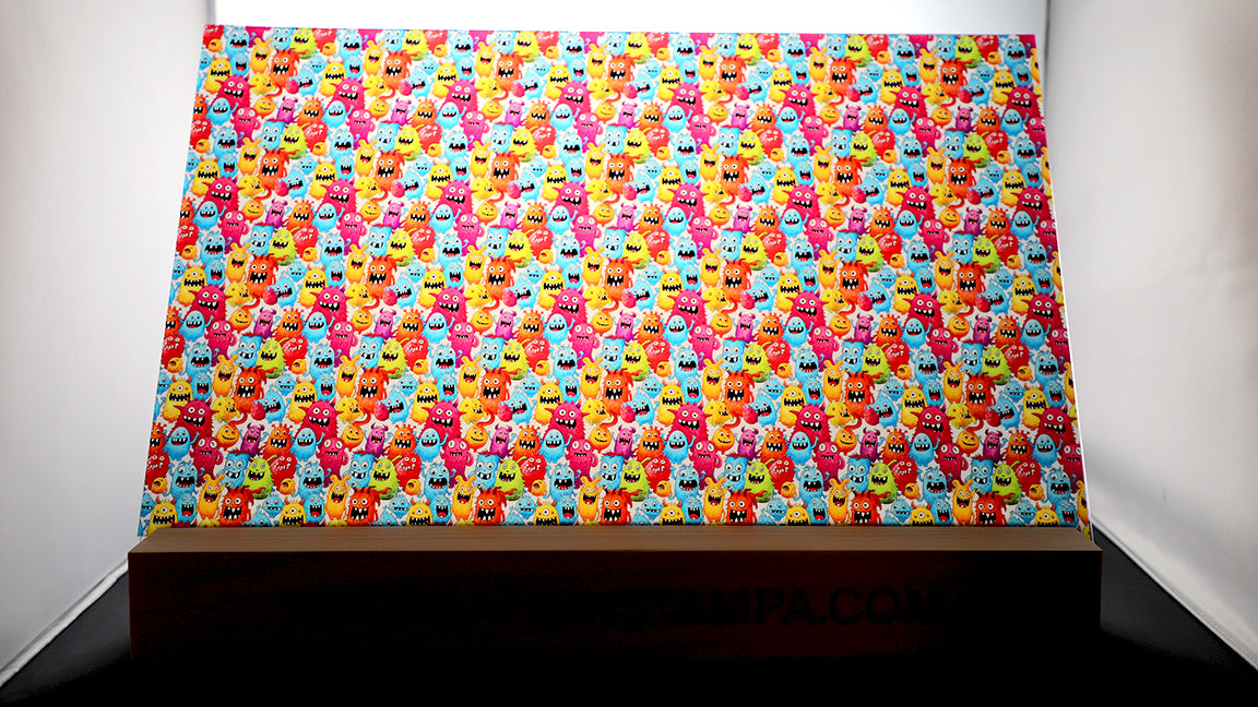 DecoCraft - Kids Collection - Monsters - White Monsters II