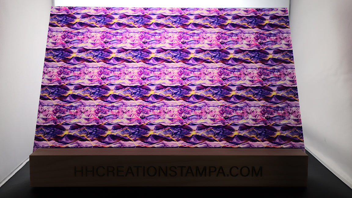 DecoCraft - Abstract - Purple Alcohol Ink