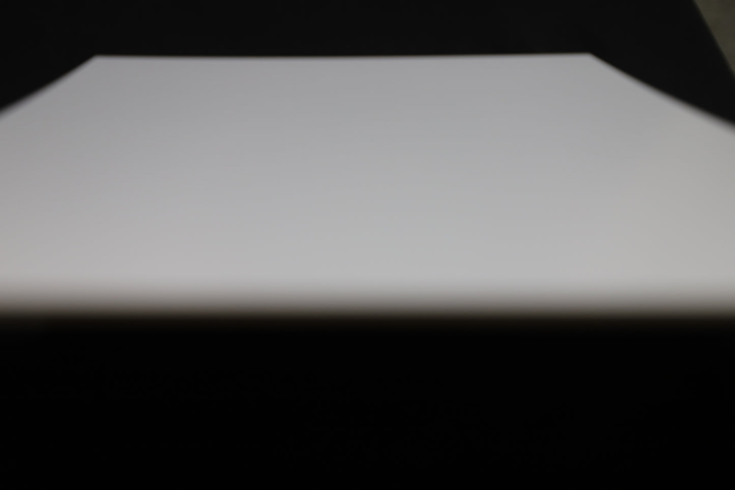 1/4" Premium Single-Sided White MDF Draft Board - 19.75" x 27.75"