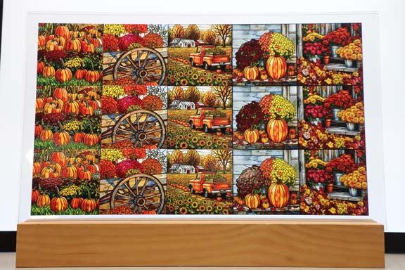 DecoCraft - Scenic Elevated Texture Tiles - Harvest Charm