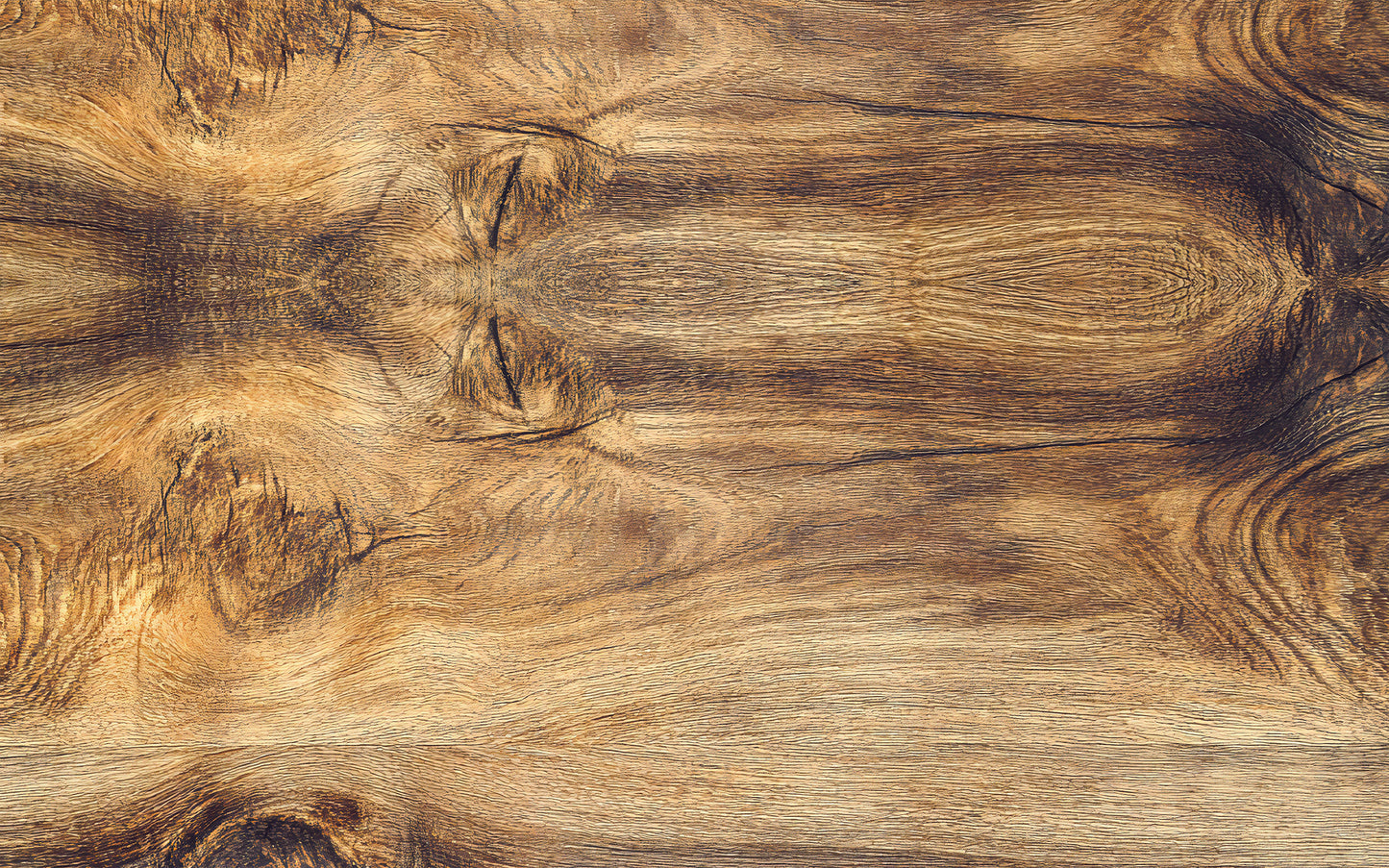 1/8" - Faux-Real Clear Coated Wood - Rustic - 11.75" x 19"